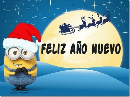 feliz año nuevo 2018 minions