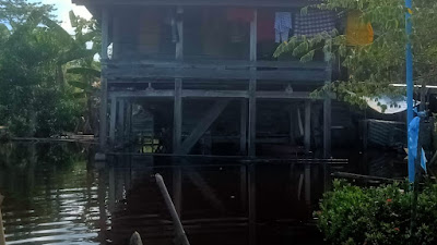 Banjir Pasca Hujan, Tiga Rumah di Lembah Subur Masih Terendam Air