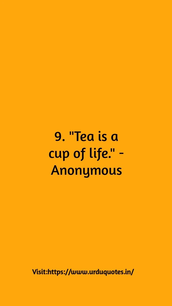 Famous Tea Quotes