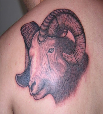 Back Aries Tattoos 2012