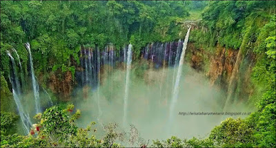 Begitu Menakjubkan Air Terjun Coban Sewu 