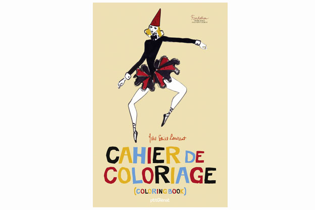 ysl cahiere de coloriage