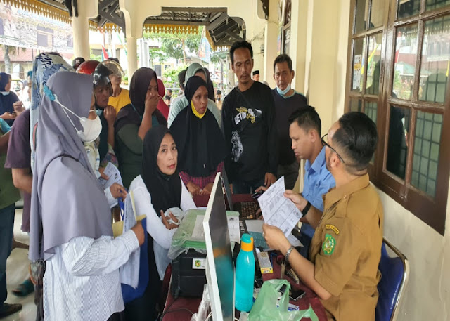 Ribuan Warga Serbu Pekan Pelayanan Dinsos Medan