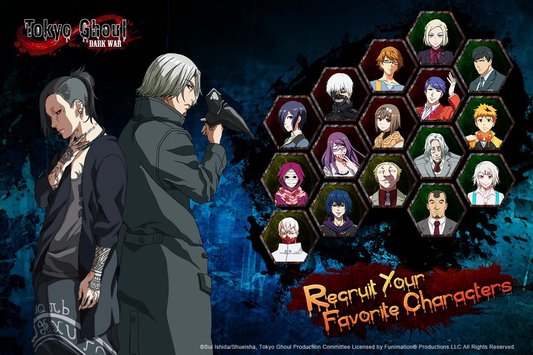 Tokyo Ghoul: Dark War Apk