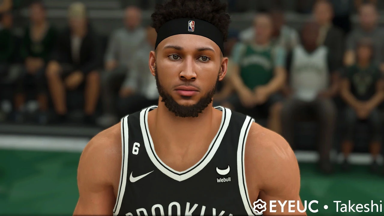 NBA 2K23 Ben Simmons Cyberface