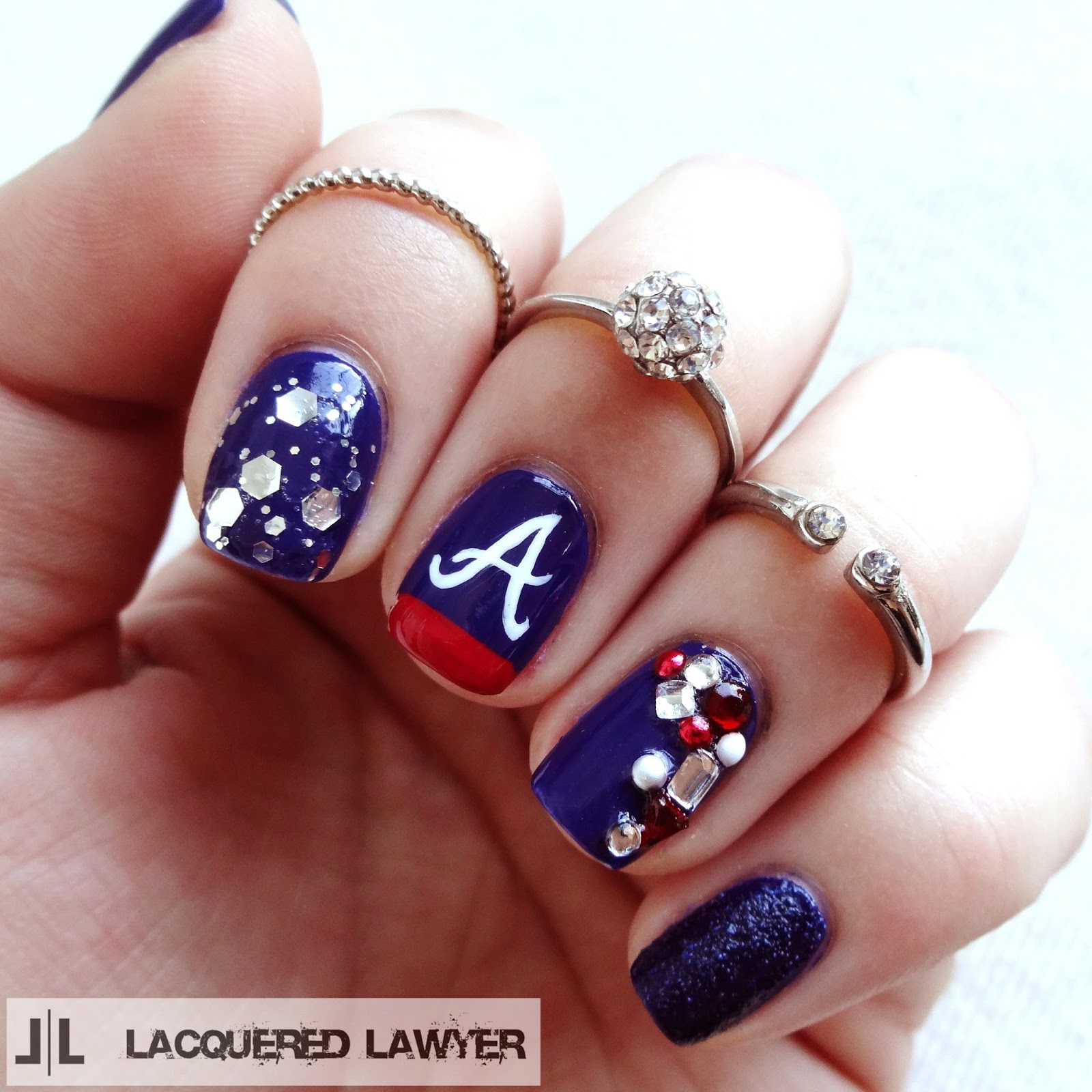 Atlanta Braves Nails