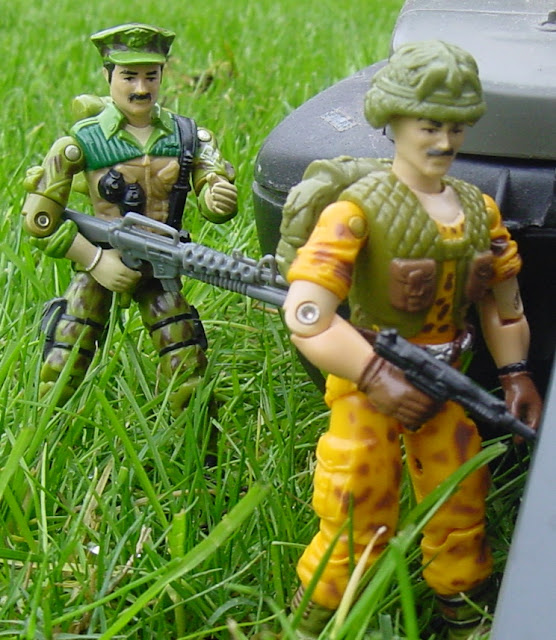 1986 Leatherneck, Beachhead, 1985 Mauler, Claymore, Mission to Brazil, Toys R Us Exclusive