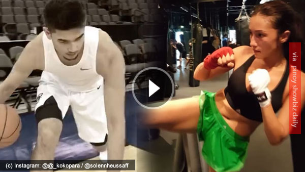 Solenn Heussaff, Andre and Kobe Paras join the latest craze to hit the Internet - Mannequin Challenge