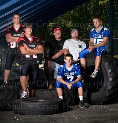 high school football captain portrait fairfield ct