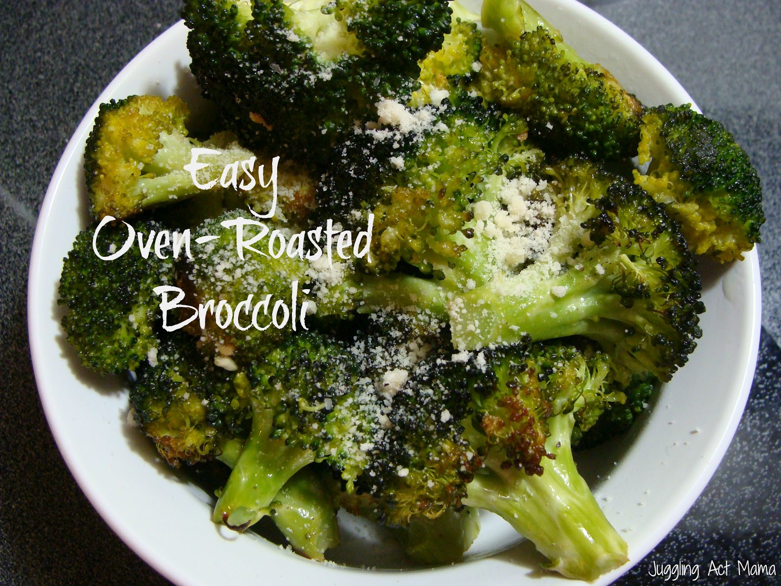 Easy Oven-Roasted Broccoli - Juggling Act Mama