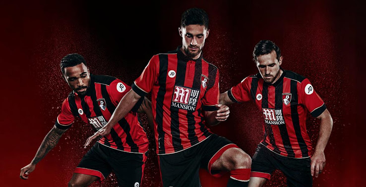 This is the new AFC Bournemouth 20162017 home jersey.