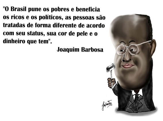 Resultado de imagem para joaquim barbosa candidato charges