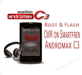 Andromax C3 root dan Install CWM via PC