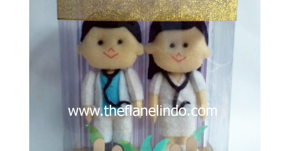 The Flanel Indonesia: Boneka Couple Dokter - Suster