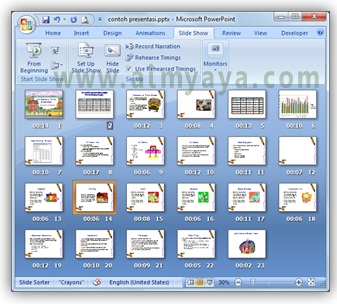 Bila kita sering mempresentasikan sesuatu apakah itu produk barang atau jasa Cara Membuat Presentasi Otomatis dengan Powerpoint