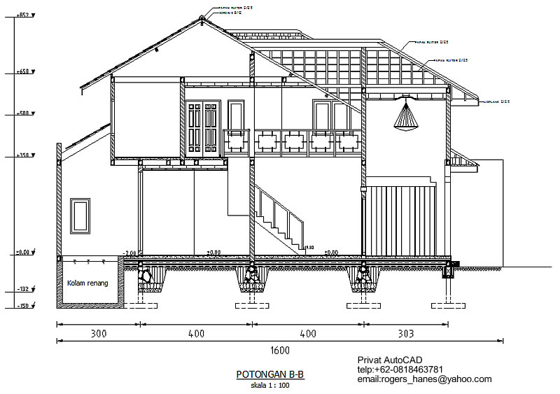 92+ Desain Rumah Sederhana Autocad - Contoh Desain Rumah 