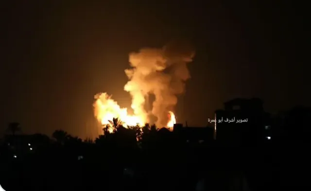 فيديوهات Videos: طائرات إسرائيلية تضرب غزة بعد أن أشعلت بالونات حارقة حرائق في إسرائيل
