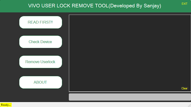 VIVO MTK Qualcomm Any Model User Lock Remove Tool Free Download
