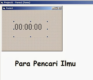 Cara Membuat Jam Digital dengan Visual Basic 6.0