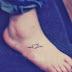 beautiful foot tattoo...