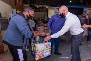 Campanha ‘Proteja e Salve Vidas’ entrega 550 cestas da agricultura familiar para pessoas em extrema vulnerabilidade social