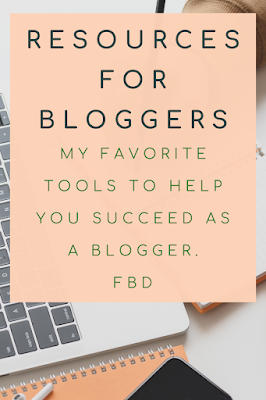 Resources for bloggers - my top tools to help with blogging