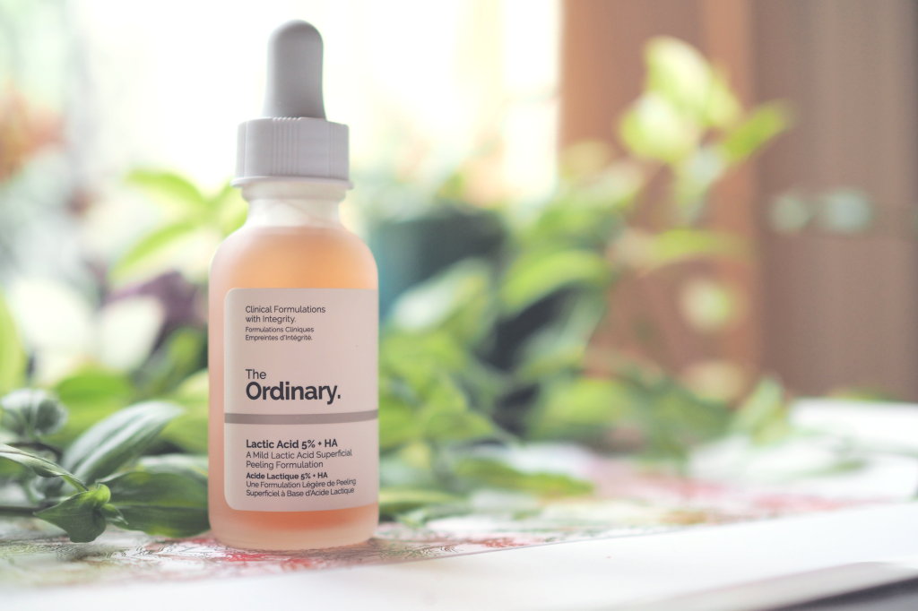 Serum acide lactique The Ordinary - exfoliant doux