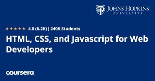 [Coursera] HTML, CSS, and Javascript for Web Developers - TechCracked