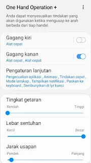 Aplikasi menu pintas khusus Samsung