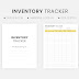Inventory Management Tracker Logbook