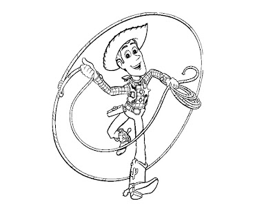 #12 Toy Story Coloring Page