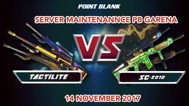 Informasi Server Maintenance PB Garena 14 November 2017 Sniper vs Assault