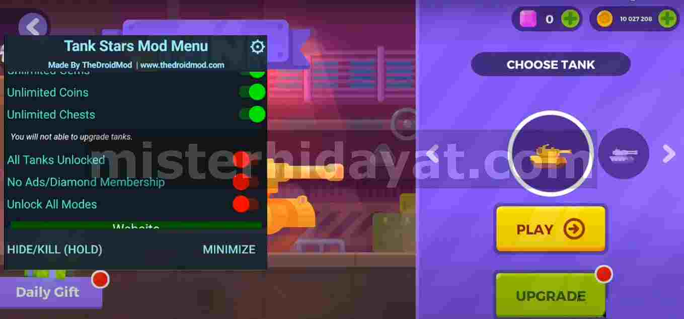 Tank Stars Mod Menu Apk V2.3.1 Unlock Everything 2024