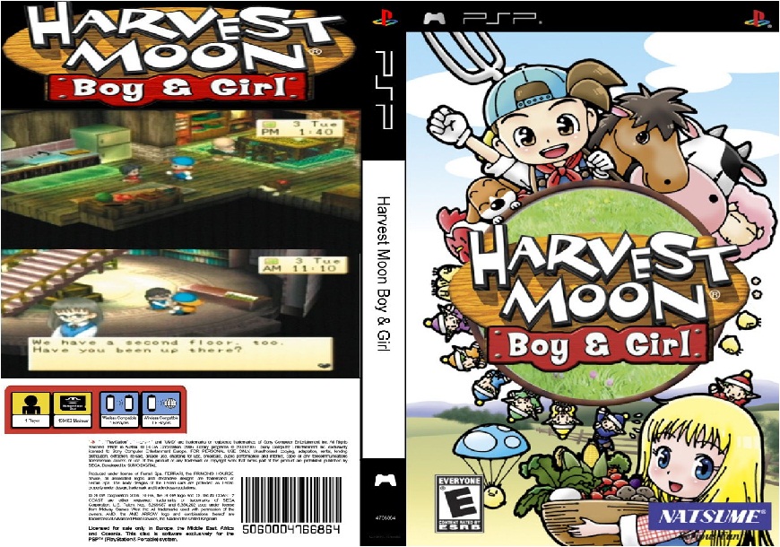  Harvest  Moon  Boy and Girl PSP  Identi