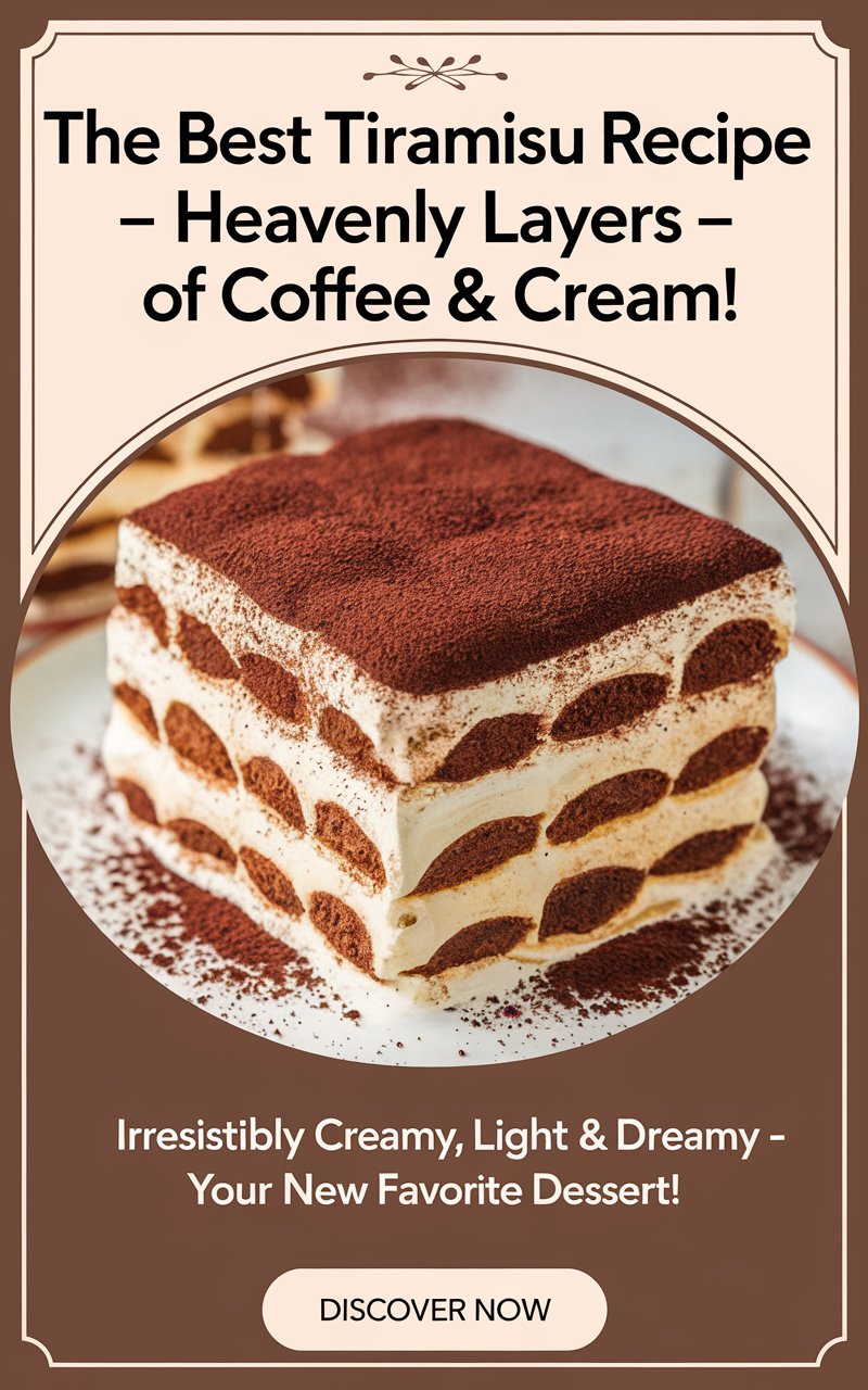 The Best Tiramisu Recipe
