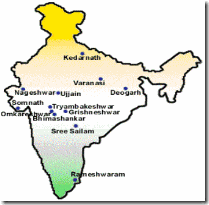 jyotirling map