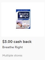 breath right ibotta offer