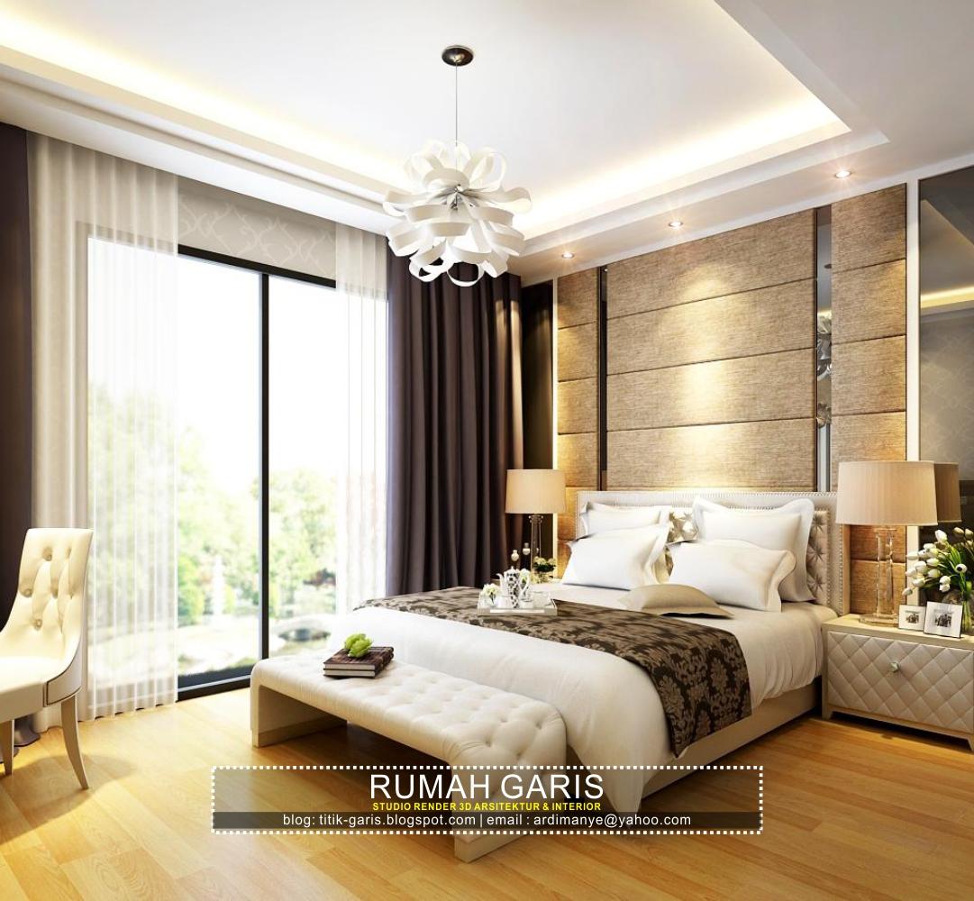 Kumpulan desain interior Kamar Tidur - 3D render by RUMAH 