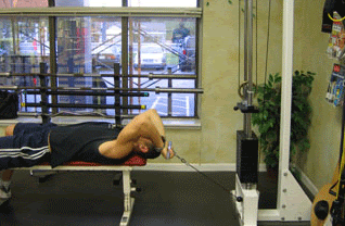 Low Cable Triceps Extension