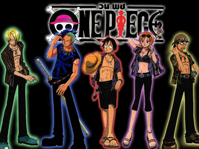 One piece cartoon