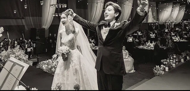 Se7en and Lee Da Hae Wedding (instagram.com/leedahey4eva)
