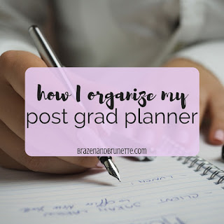 Why the Plum Planner is the PERFECT planner for college, graduate school, internships, and work! Plus, use my code for 10% off your next Plum Paper Planner!! | brazenandbrunette.com