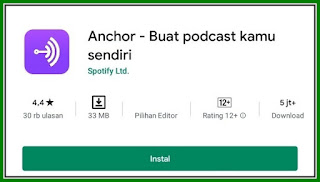 Anchor podcast