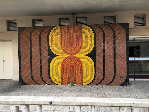 Nanterre - Mosaique, résidence rue Silvy  Création - L'Oeuf Centre d'Etudes