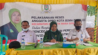 Keren, Reses Wakil Ketua DPRD Kota Bima Bertemu Puluhan Warga di Puncak Jatiwangi