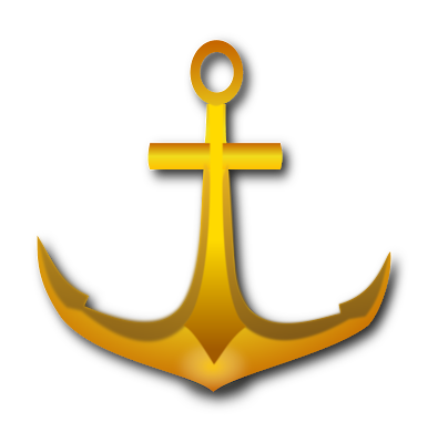 anchor and wheel clipart 