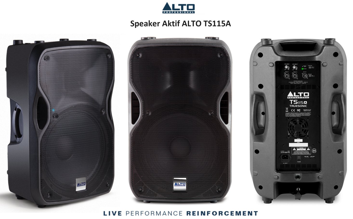 Harga Speaker Aktif 15 Inch ALTO USB Terbaru