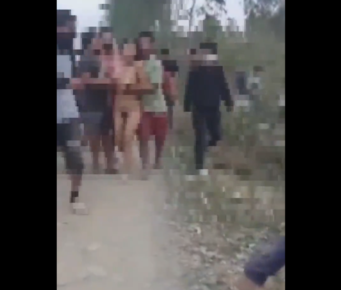 Kuki women paraded in Manipur without any clothing on, warning, "We will kill you if you don't take them off."
