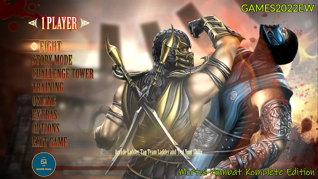 تحميل لعبة Mortal Kombat 9 للكمبيوتر الضعيف مجاناً