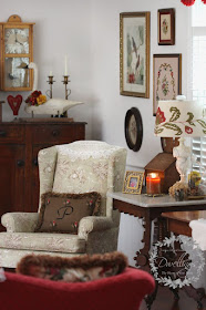 Fall in the great room ... Fall Home Tour 2015 ~ DWELLINGS - The Heart of Your Home